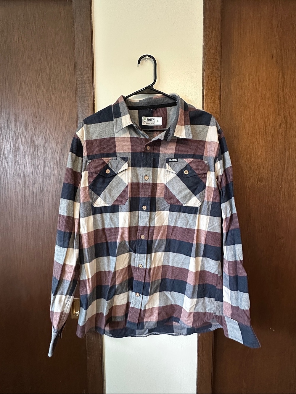 Jetty Men’s Flannel size large